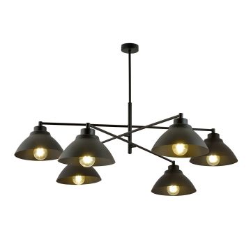 Emibig MAVERICK 1211/6 Lampă de tavan 6x15W/E27 IP20