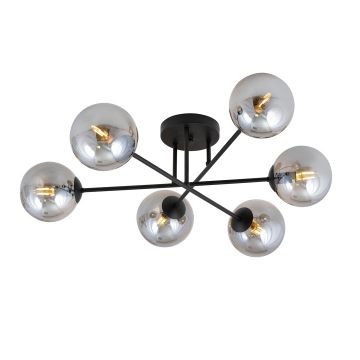 Emibig ROMA 1245/6 Lampă de tavan 6x10W/E14 IP20
