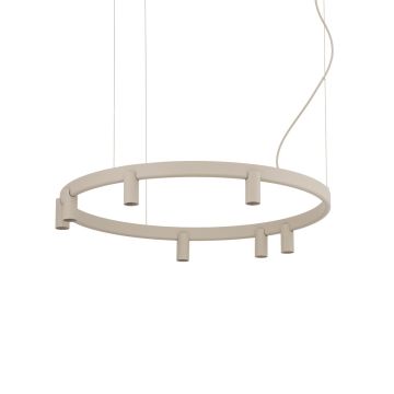 Nowodvorski FOURTY 12284 Lampă cu pendul 7x10W/GU10|6x9W/LED 3000K 710lm IP20