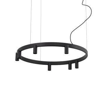Nowodvorski FOURTY 12285 Lampă cu pendul 7x10W/GU10|6x9W/LED 3000K 710lm IP20