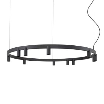 Nowodvorski FOURTY 12288 Lampă cu pendul 11x10W/GU10|6x9W/LED 3000K 710lm IP20