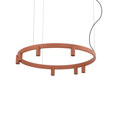Nowodvorski FOURTY 12418 Lampă cu pendul 7x10W/GU10|6x9W/LED 3000K 710lm IP20