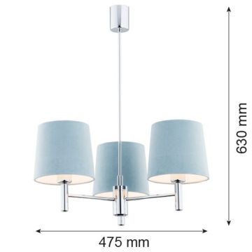 Argon BOLZANO 1383 Candelabru 3x15W/E27 IP20