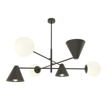 Emibig HERMES 1347/6 Lampă de tavan 6x10W/E14 IP20