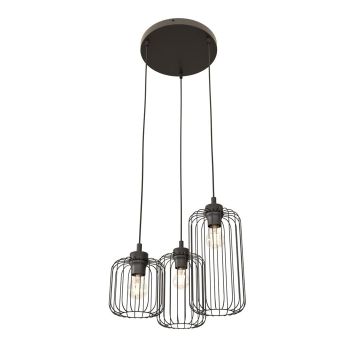 Emibig VANDER 1365/3PREM Lampă cu pendul 3x15W/E27 IP20
