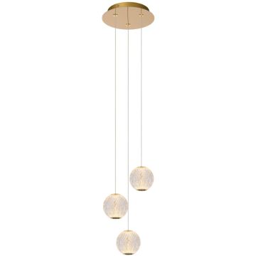 Lucide CINTRA 13499/13/60 Lampă cu pendul 1x12.6w/led 2700k 150lm ip20