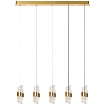 Lucide KLIGANDE 13496/35/02 Lampă cu pendul 5x7w/led 2700k 720lm ip20
