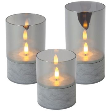 Lucide VELAS 13500/03/65 Lampă de masă 1x0.2w/led ip20
