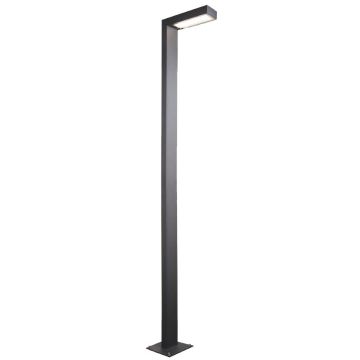 Norlys ASKER POLE 1363GR Felinar 1x18W/LED 3000K 1710LM IP65