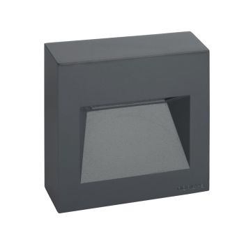 Norlys NAMSOS 1341GR Aplique de perete 1x4W/LED 3000K 439LM IP65