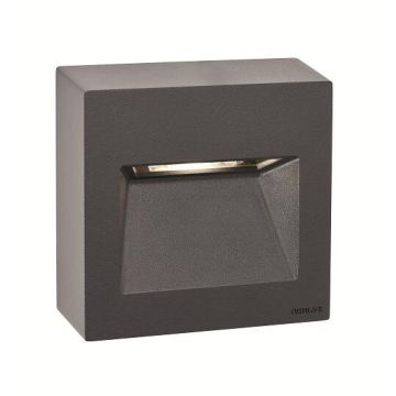 Norlys NAMSOS 5156GR Lampă de scări montată pe suprafață 1x4W/LED 4000K 466LM IP65