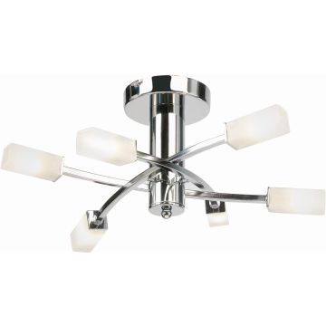 Endon HAVANA 146-6CH Lampă de tavan 6x25W/G9 IP20
