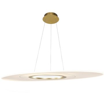 Altavola Design Eclipse LA116/P1_97_3k_gold Lampă cu pendul 1x30W/LED 3000K 1800lm IP20