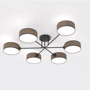 Emibig MAGA 1569/6 Lampă de tavan 6x10W/E14 IP20