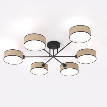 Emibig MAGA 1571/6 Lampă de tavan 6x10W/E14 IP20