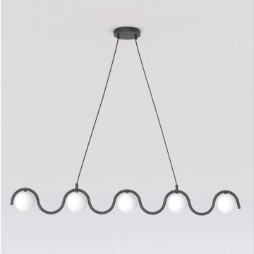 Emibig SINUS 1582/5 Lampă cu pendul 5x8W/G9 IP20