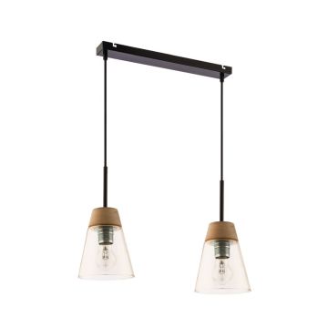 Jupiter DOMINO 1543 Lampă cu pendul 2x15W/E27 IP20