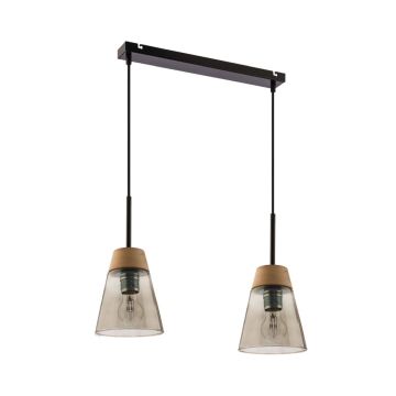 Jupiter DOMINO 1544 Lampă cu pendul 2x15W/E27 IP20
