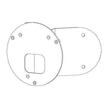 Norlys ACCESSORIES 158W Suport pentru montarea în colț