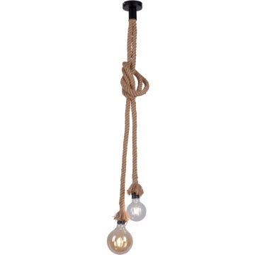 Paul Neuhaus ROPE 15482-18 Lampă cu pendul 2x15W/E27 ip20