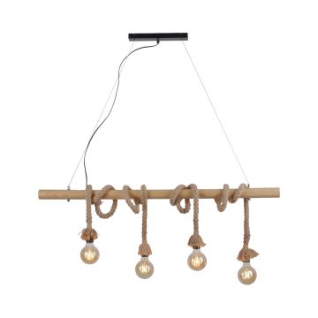 Paul Neuhaus ROPE 15483-18 Lampă cu pendul 4x15W/E27 IP20