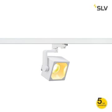 SLV EURO CUBE 152751 Proiector de șină 1x26W/LED 3000K 2470LM IP20