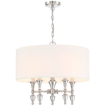 Cosmolight AUSTIN P05173NI-WH Candelabru 5x40W/E14 IP20