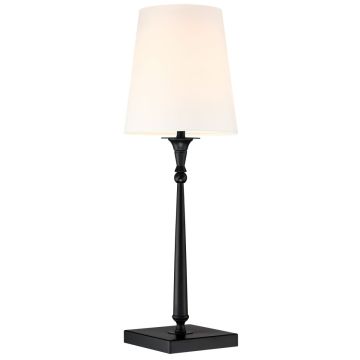 Cosmolight AUSTIN T01241BK-WH Lampă de masă 1x40W/E27 IP20