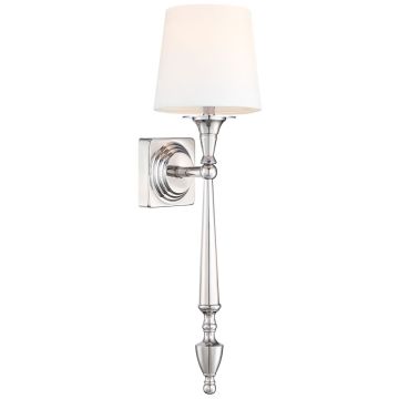 Cosmolight AUSTIN W01258NI-WH Aplique de perete 1x40W/E27 IP20