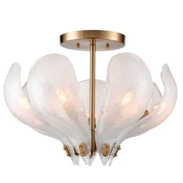 Cosmolight CANNES C07739BR Lampă de tavan 7x40W/E14 IP20