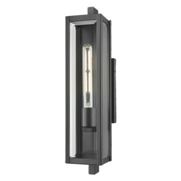 Cosmolight DOVER W01088BK Aplique de perete 1x60W/E27 ip44