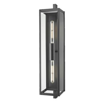 Cosmolight DOVER W02095BK Aplique de perete 2x40W/E27 ip44