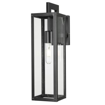 Cosmolight KYOTO W01678BK Aplique de perete 1x60W/E27 IP23