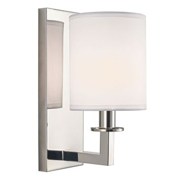 Cosmolight LILLE W01937NI-WH Aplique de perete 1x40W/E14 IP20
