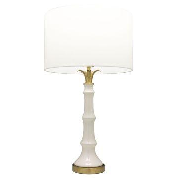 Cosmolight LOBOC T01019BR-WH Lampă de masă 1x40W/E27 IP20