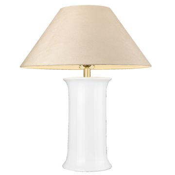Cosmolight MONROE T01869BR-WH Lampă de masă 1x40W/E27 ip20