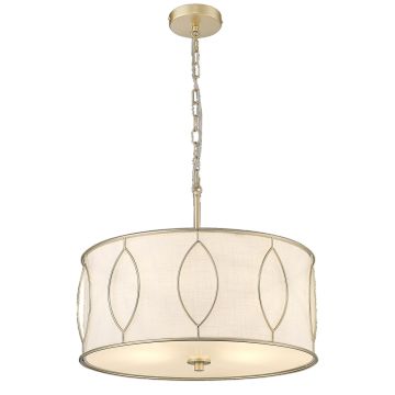Cosmolight NORFOLK P04576AM-WH Lampă cu pendul 4x40W/E27 ip20