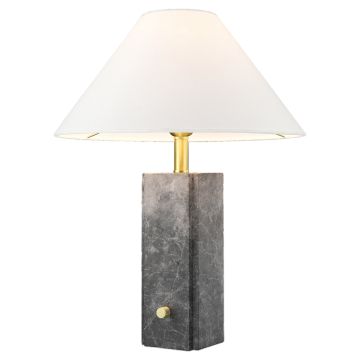 Cosmolight ORLEANS T01487BR-WH Lampă de masă 1x40W/E27 ip20