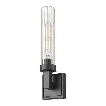 Cosmolight QUINCY W01842BK Aplique de perete 1x40W/E27 ip20