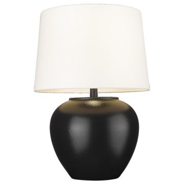 Cosmolight ROSETTE T01876BK-WH Lampă de masă 1x40W/E27 ip20