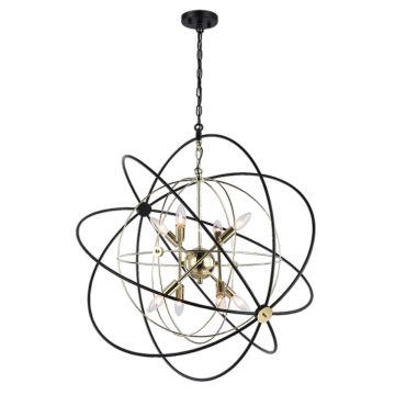 Cosmolight ROXBURY P08593AU Candelabru 8x40W/E14 ip20