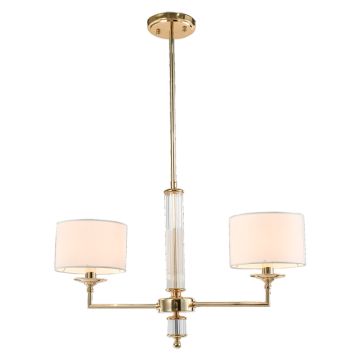 Cosmolight SUTTON P02392AU-WH Lampă de tavan 2x40W/E14 ip20