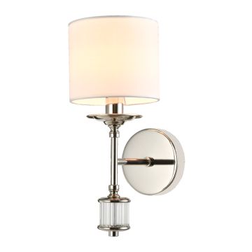 Cosmolight SUTTON W01460NI-WH Aplique de perete 1x25W/E14 ip20