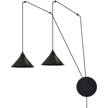 Emibig ABRAMO 160/2 Aplique de perete 2x60W/E27 IP20