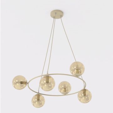 Emibig AZURA 1638/6 Lampă cu pendul 6x10W/E14 IP20