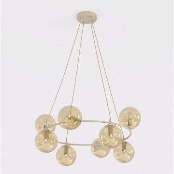 Emibig AZURA 1638/8 Lampă cu pendul 8x10W/E14 IP20