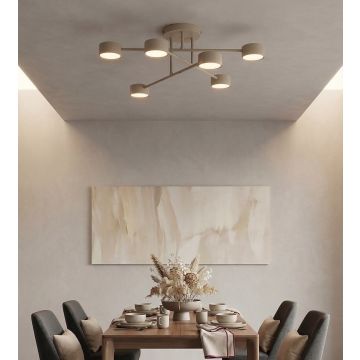 Emibig HALO 1680/6 Lampă de tavan 6x12W/GX53 IP20