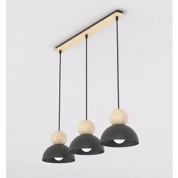 Emibig KAKI 1676/3 Lampă cu pendul 3x15W/E27 IP20