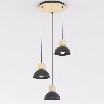 Emibig KAKI 1676/3PREM Lampă cu pendul 3x15W/E27 IP20