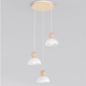 Emibig KAKI 1677/3PREM Lampă cu pendul 3x15W/E27 IP20
